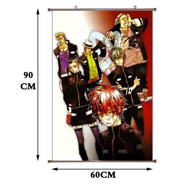 Hitman Reborn  PU Wallscroll (reserve 3 days ahead) NO FILLING