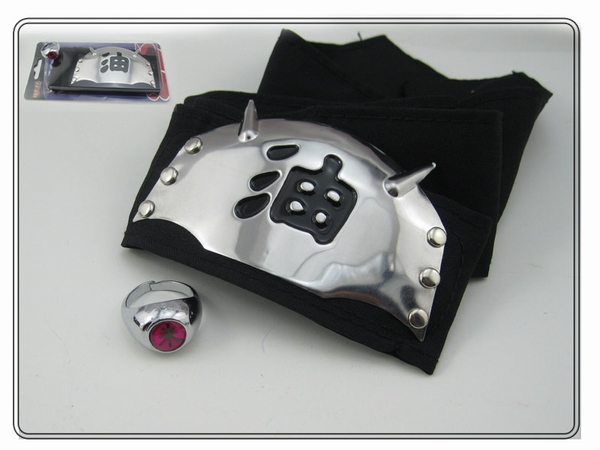 Naruto Jiraiya Headbelt and Ring Set