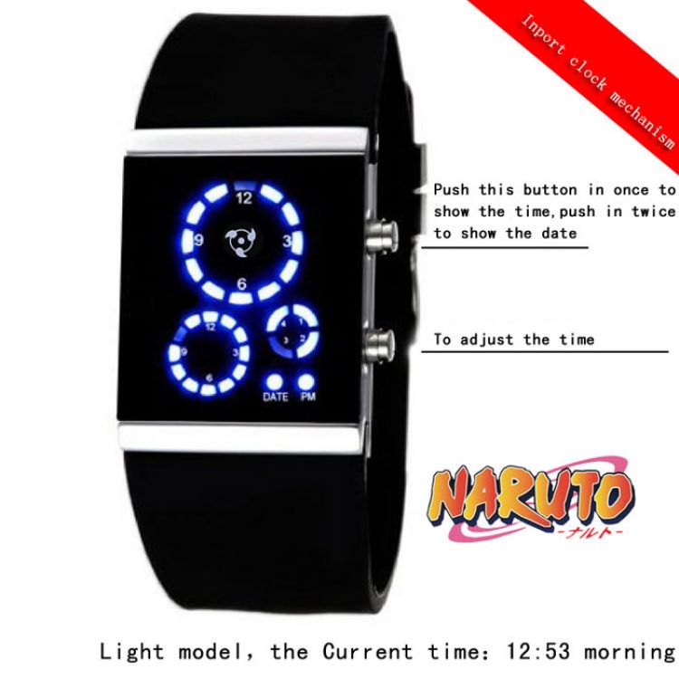 Naruto LED Watch