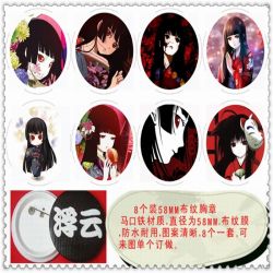 Jigoku Shoujo Brooch(8 pcs a s...