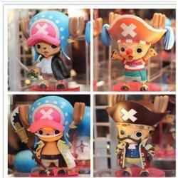 One piece figure 10cm 4 pcs