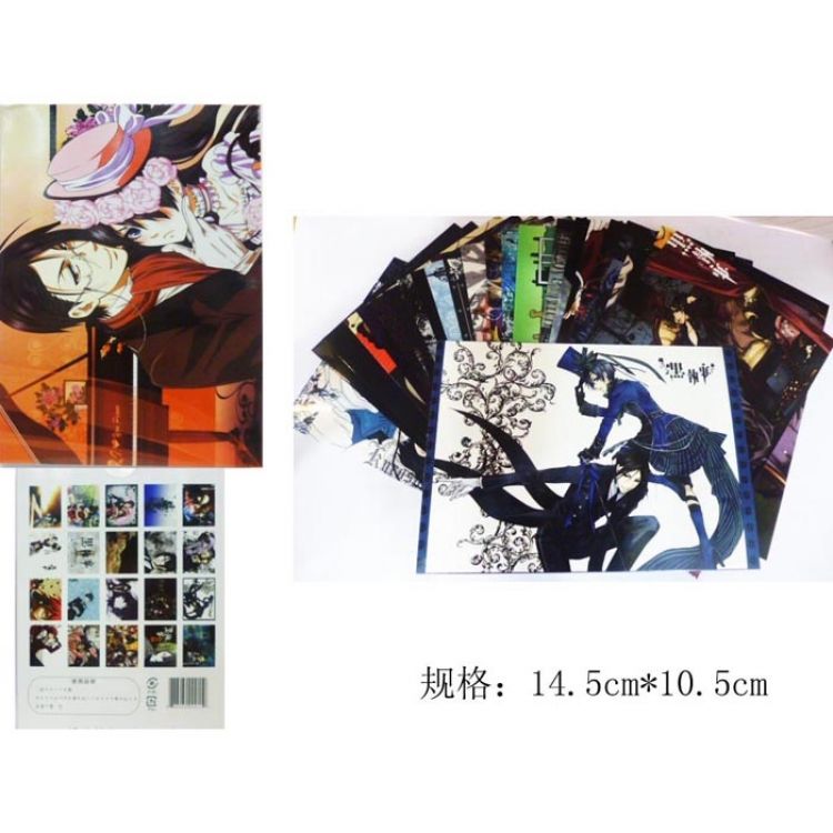 Kuroshitsuji Post Cards B (24 pcs a set)