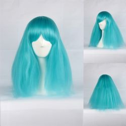 Anime Green Wig 49cm