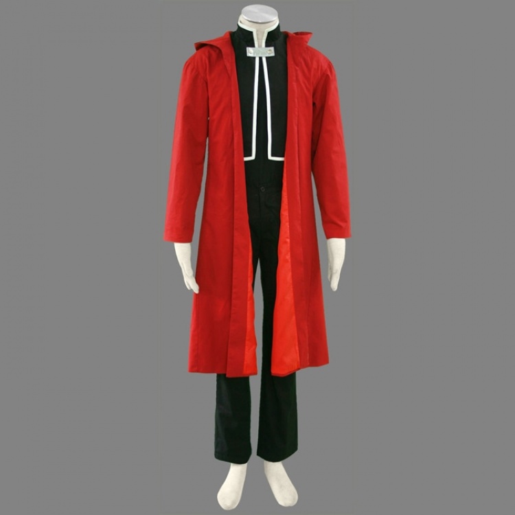 Fullmetal Alchemist Edward Cos Suit S M L XL XXL