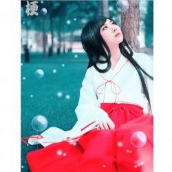 Inuyasha Kikyou Cos Suit S M L...