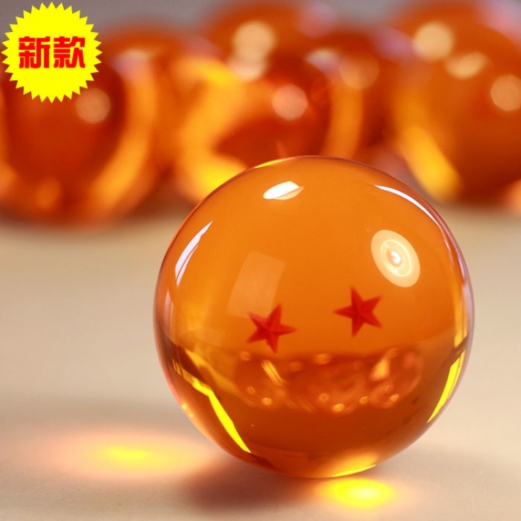 DRAGON BALL 2 Stars Dragon Ball Single Boxed Dragon Ball 7.6cm