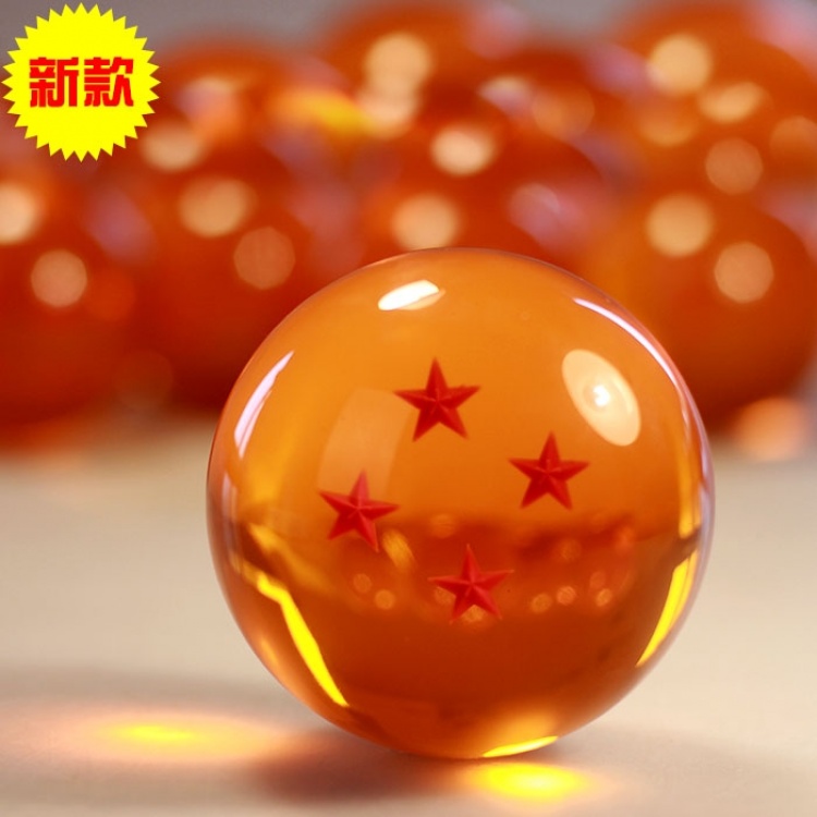 DRAGON BALL 4 Stars Dragon Ball Single Boxed Dragon Ball 7.6cm