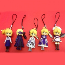 Fate Stay Night Key Chain 5 pc...