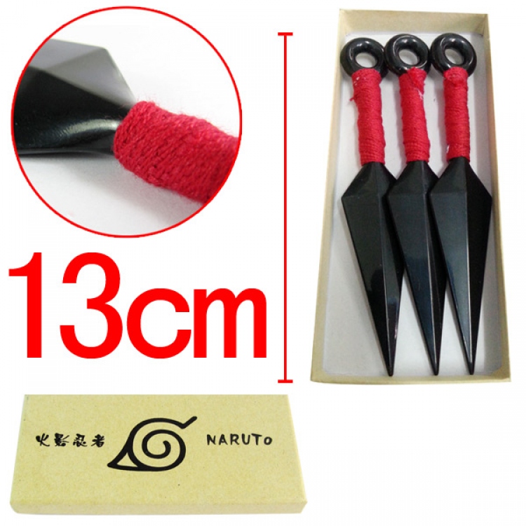 Naruto COS Kunai price for 3 set with 3 pcs a set