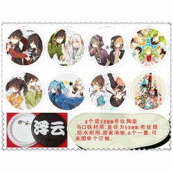 MekakuCity Actors Brooch 58mm ...