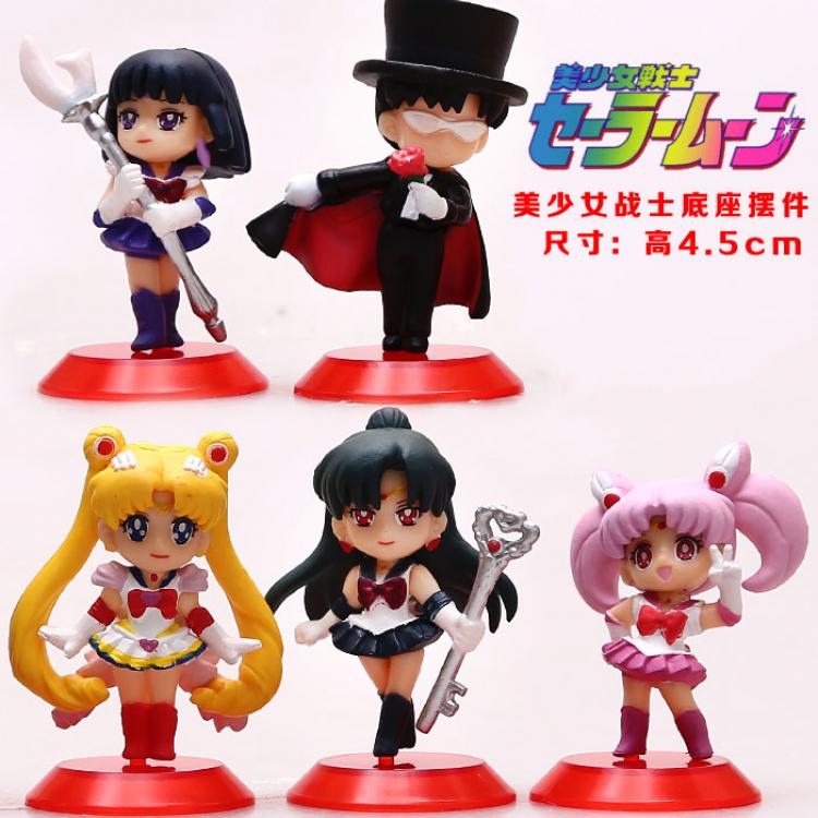 SailorMoon Figure 5 pcs for 1 set