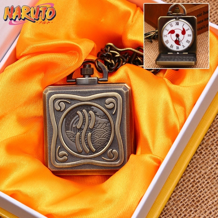 Naruto Necklace  Pocket-Watch