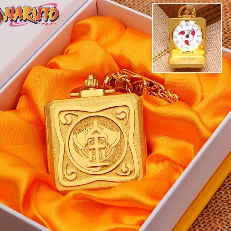 Naruto Necklace  Pocket-Watch