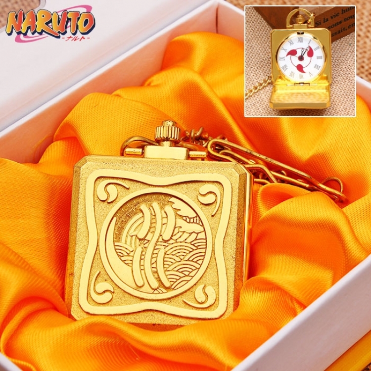 Naruto Necklace Pocket-Watch