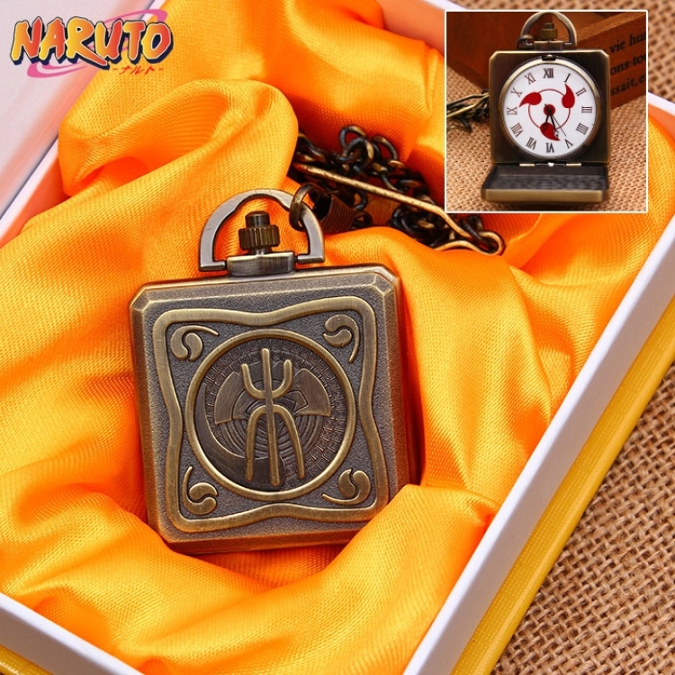 Naruto Necklace  Pocket-Watch