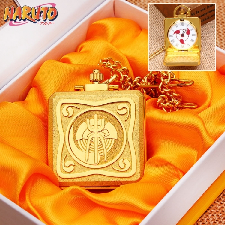 Naruto Necklace Pocket-Watch