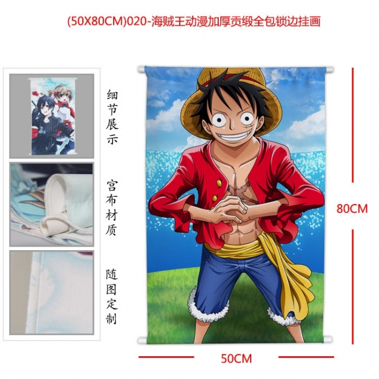 One Piece Wallscroll 50X80CM