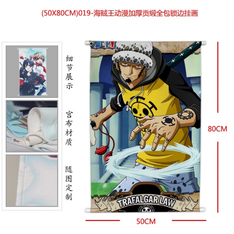 One Piece Wallscroll 50X80CM