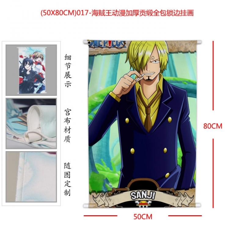 One Piece Wallscroll 50X80CM