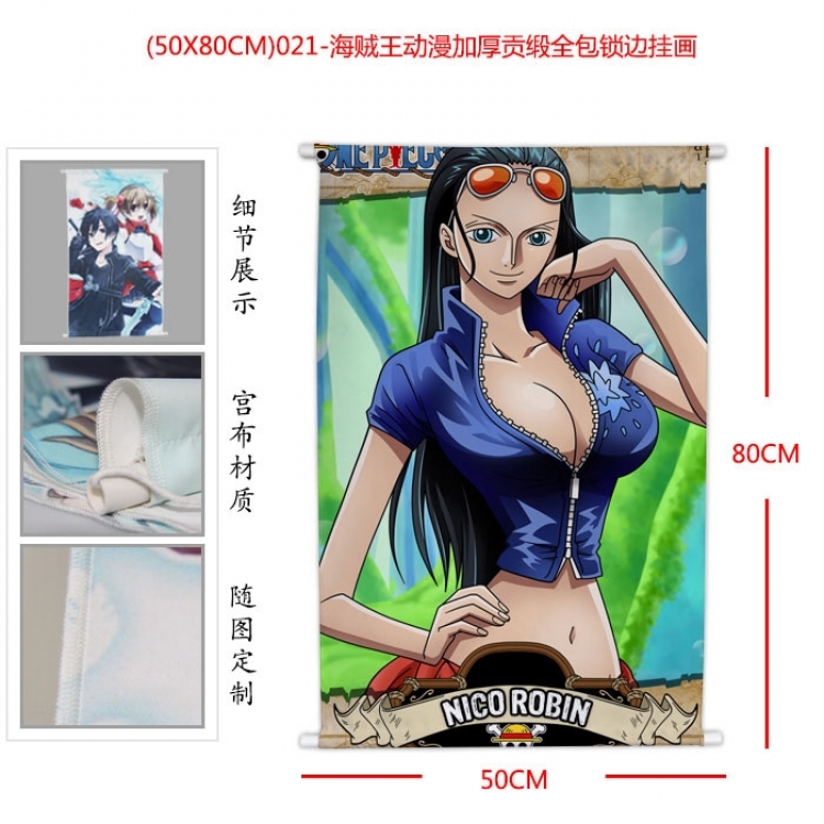 One Piece Wallscroll 50X80CM