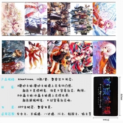 Guilty Crown Card sticker 10 p...