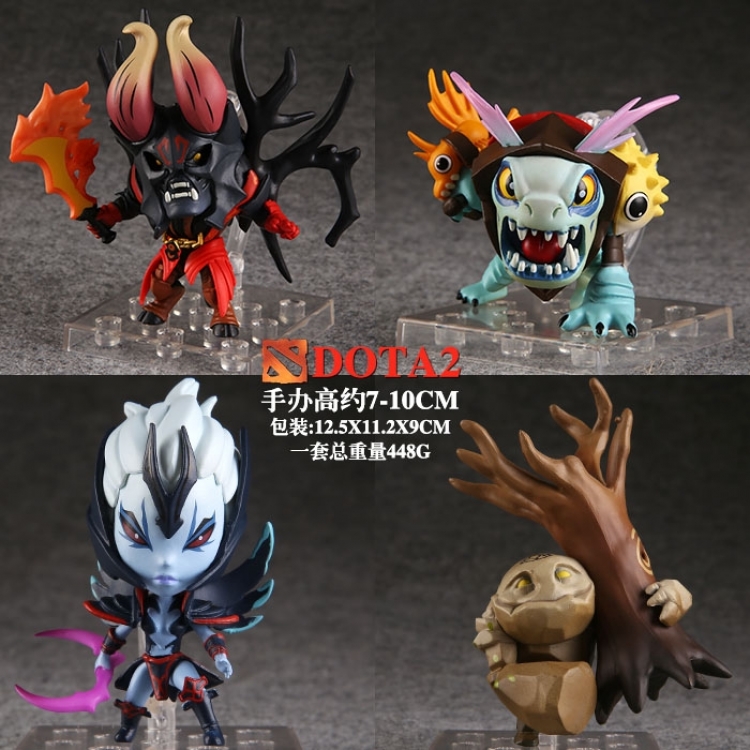 DOTA2 figure 4 pcs for 1 set