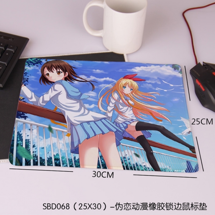 Nisekoi Mouse pad 25X30CM