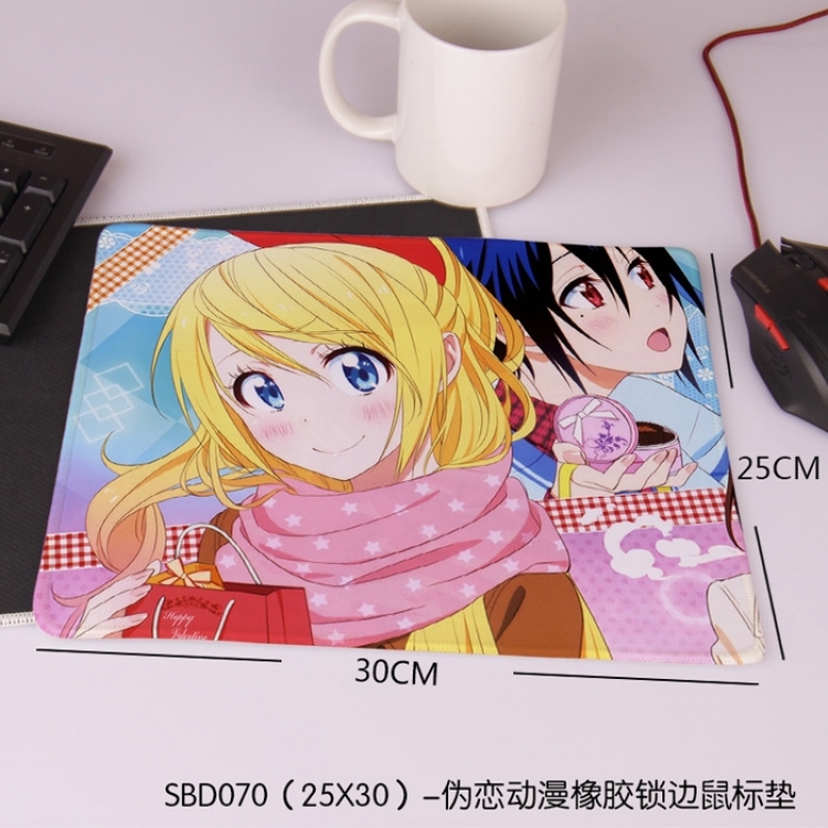 Nisekoi Mouse pad 25X30CM