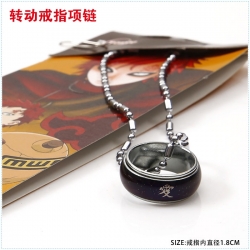 Naruto Gaara Ring Necklace