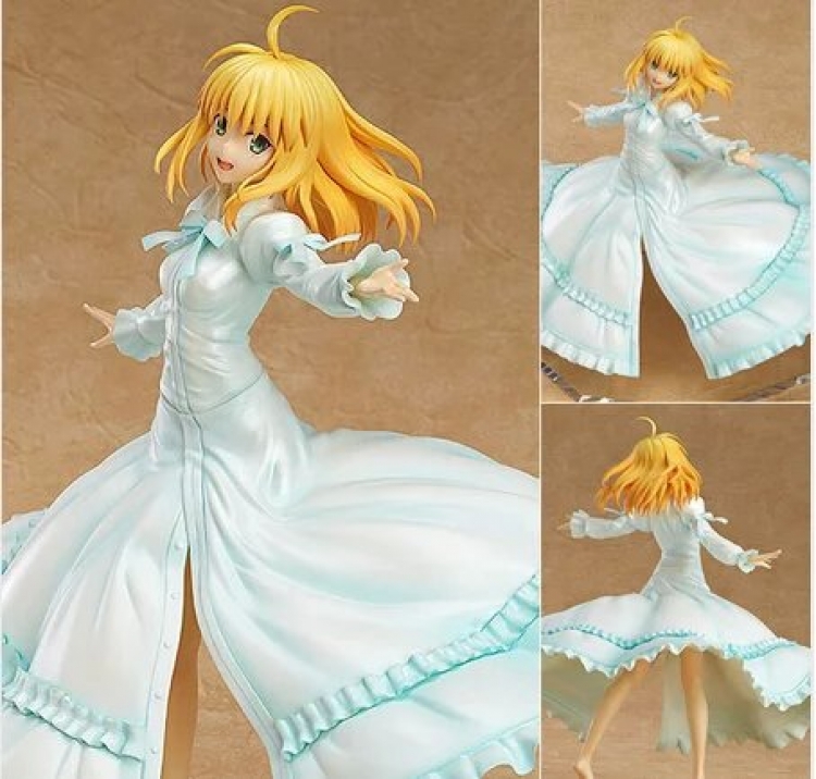 Fate stay night Saber Figure 21CM box packing