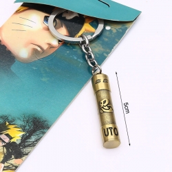 Naruto  scroll  Key Chain Bron...