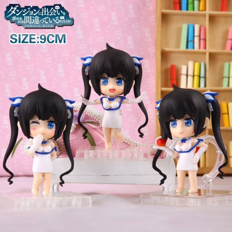 Is It Wrong to Try to Pick Up Girls in a Dungeon?  Hestia Figure Set price for 3 pcs a set