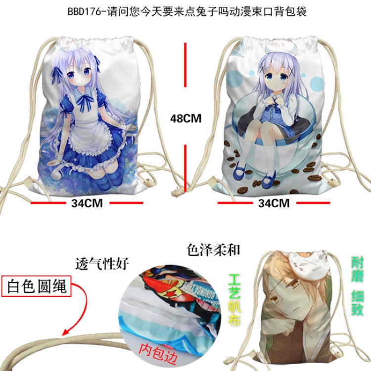 BBD176 Gochuumon wa Usagi Desu ka? Beam port Backpack