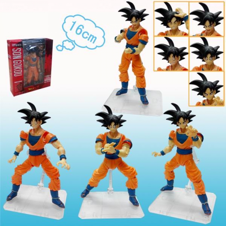 DRAGON BALL Gouku Face can change Figure