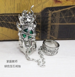 HITMAN REBORN Green Ring Set