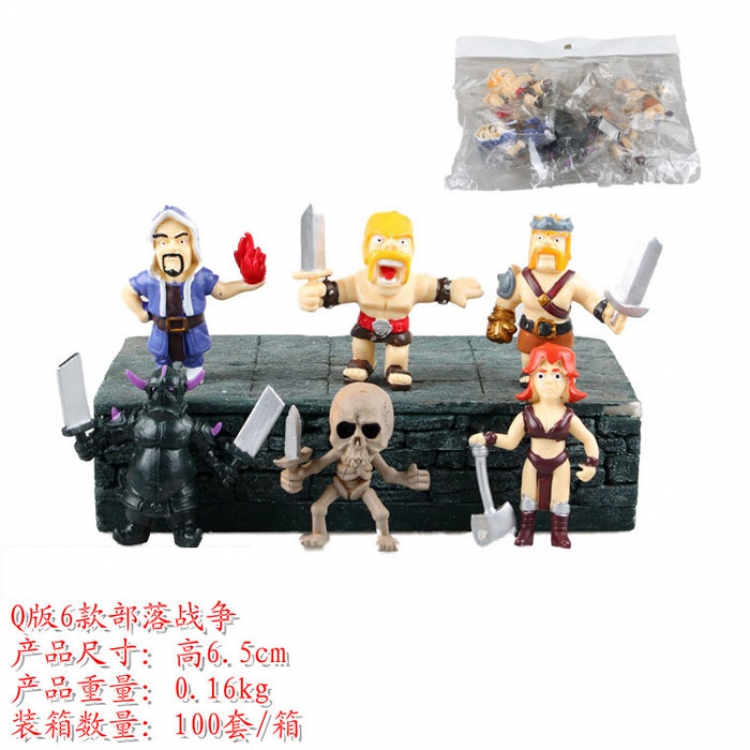 Clash of clans Figure Set price for 6 pcs a set