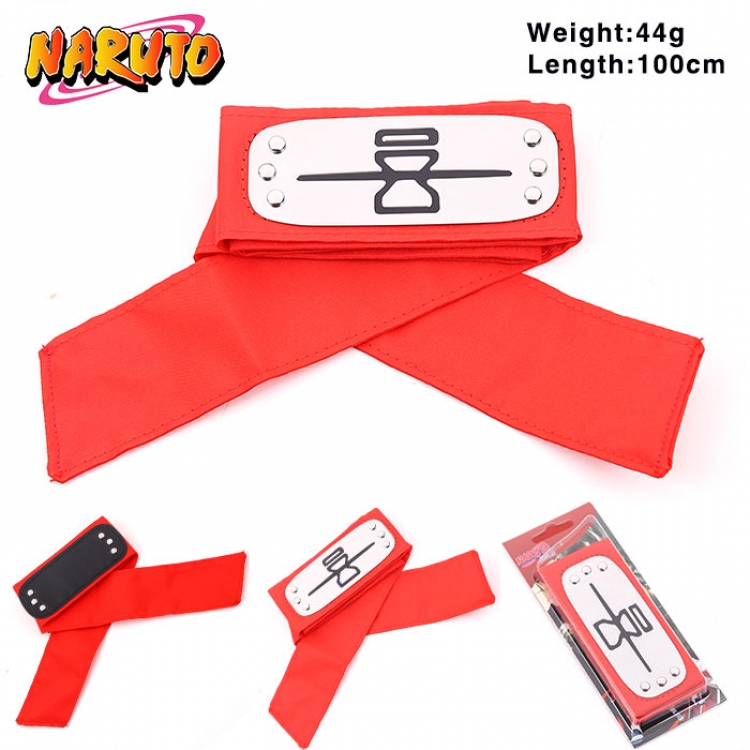 Naruto  Headbelt Red for cosplay