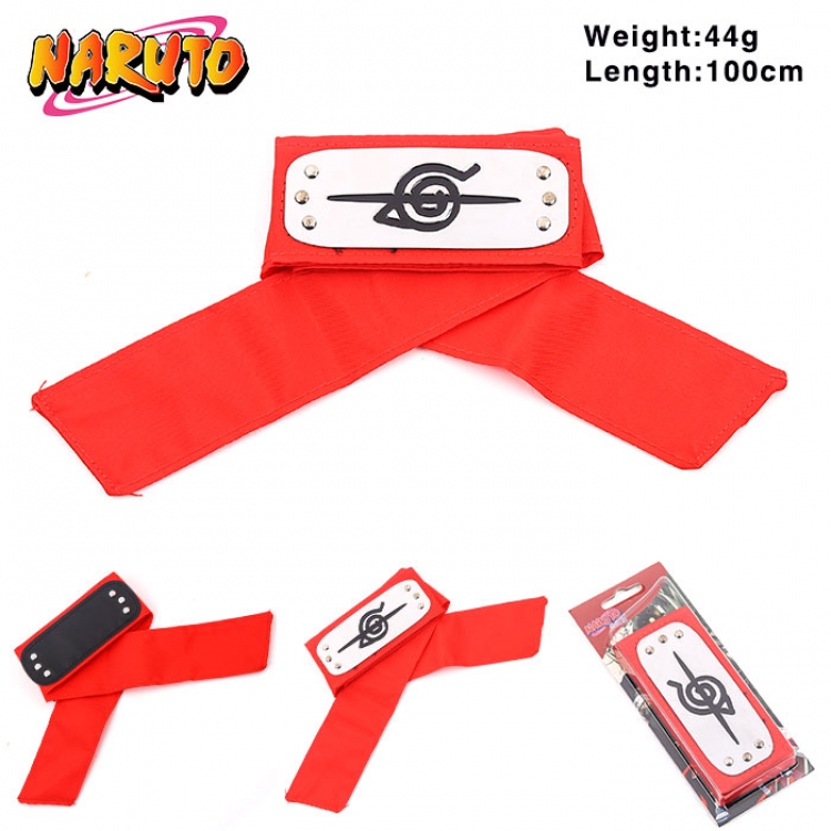 Naruto  Headbelt Red for cosplay