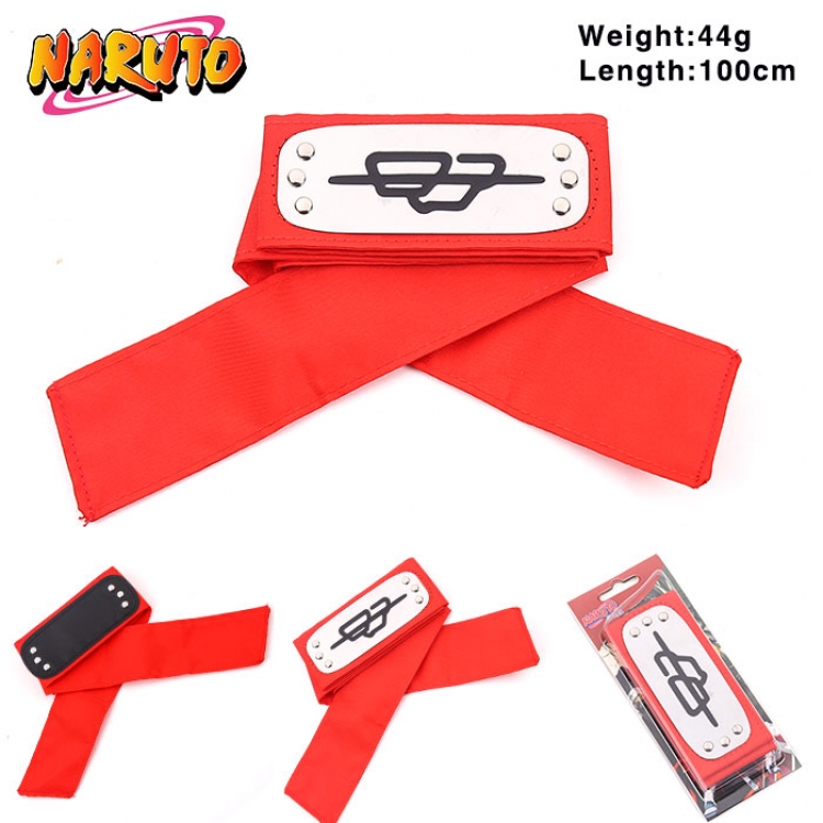 Naruto  Headbelt Red for cosplay