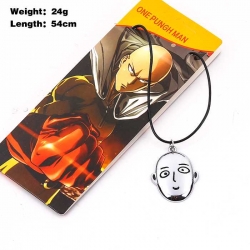 One Punch Man Saitama Necklace