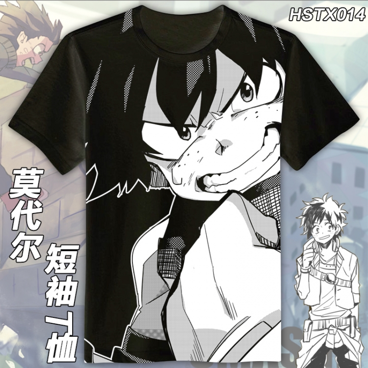 HSTX014-My Hero Academia T-shirt modal fabric M L XL XXL Can be customized