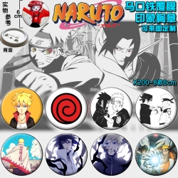 Naruto 6cm Brooches Set price ...