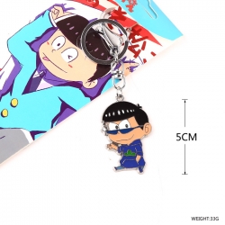 Osomatsu Kun Blue Key Chain