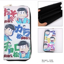 Osomatsu Kun PU Long Wallet