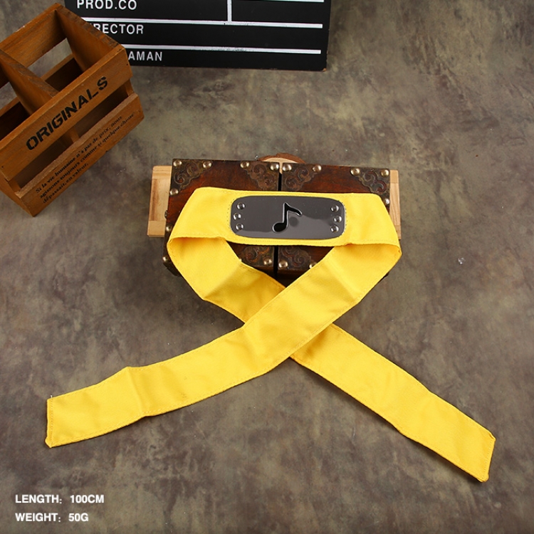 Naruto Headband Yellow