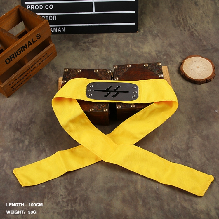 Naruto Headband Yellow