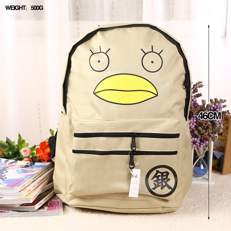 Gintama Polyester zipper Backpack