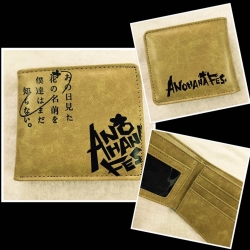 Anohana PU wallet