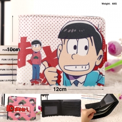 Osomatsu Kun PU  Wallet Red