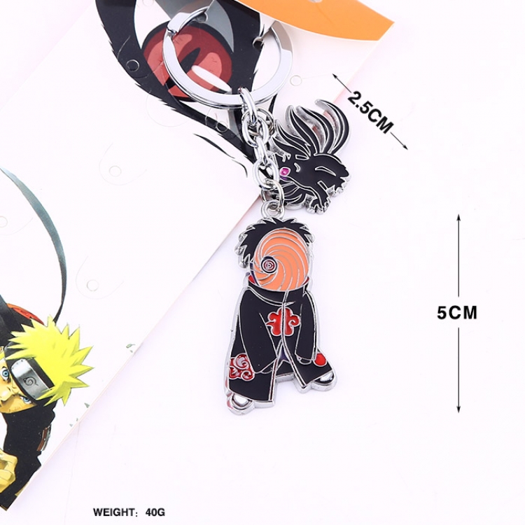 Naruto metal keychain